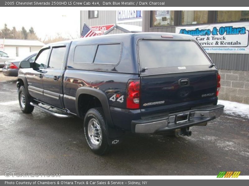 Dark Blue Metallic / Dark Charcoal 2005 Chevrolet Silverado 2500HD LS Crew Cab 4x4