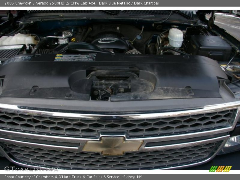 Dark Blue Metallic / Dark Charcoal 2005 Chevrolet Silverado 2500HD LS Crew Cab 4x4