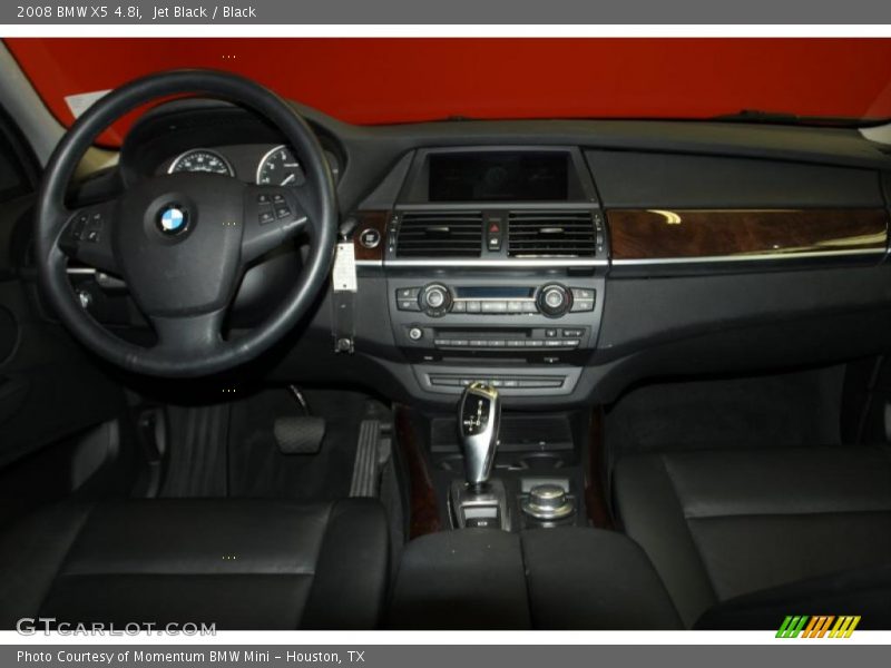 Jet Black / Black 2008 BMW X5 4.8i