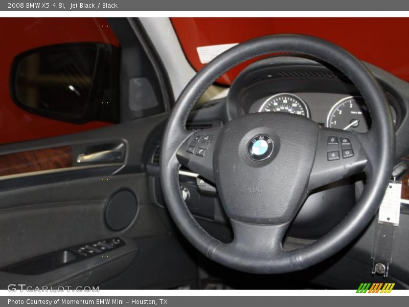 Jet Black / Black 2008 BMW X5 4.8i