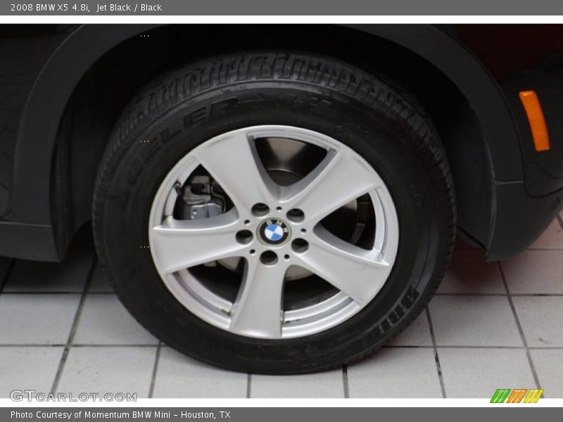 Jet Black / Black 2008 BMW X5 4.8i