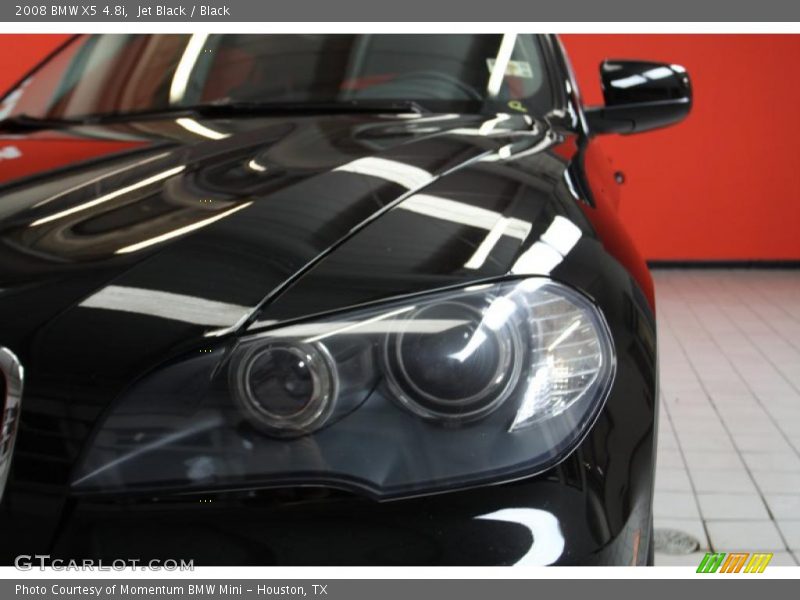 Jet Black / Black 2008 BMW X5 4.8i