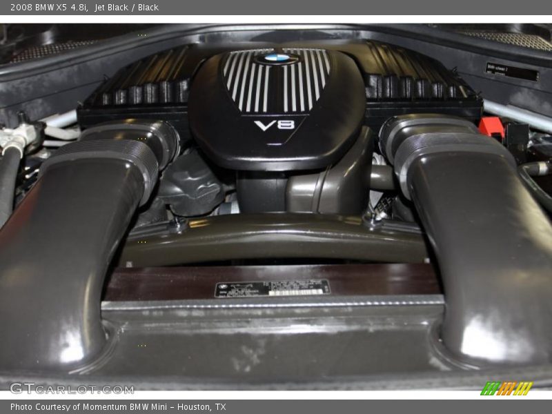 Jet Black / Black 2008 BMW X5 4.8i