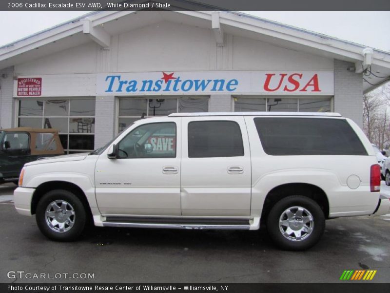 White Diamond / Shale 2006 Cadillac Escalade ESV AWD