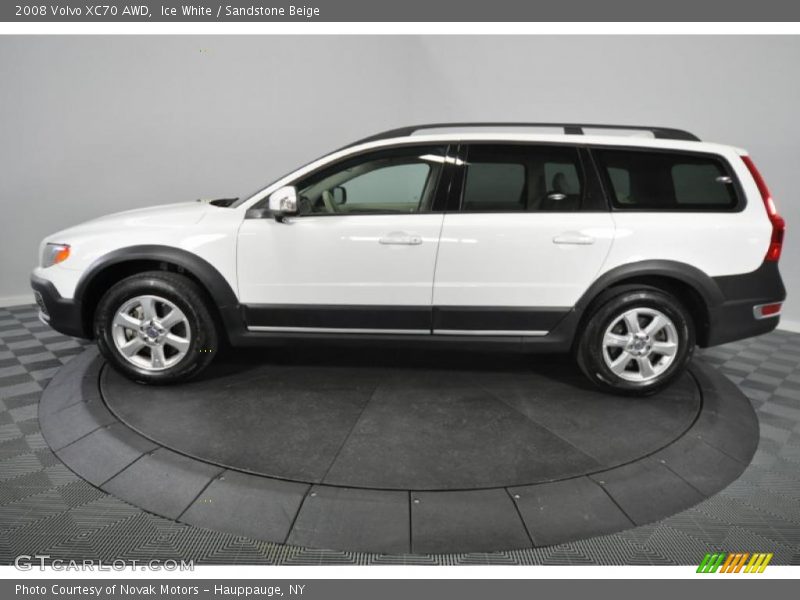 Ice White / Sandstone Beige 2008 Volvo XC70 AWD