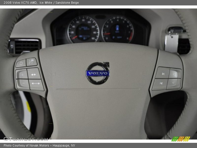 Ice White / Sandstone Beige 2008 Volvo XC70 AWD