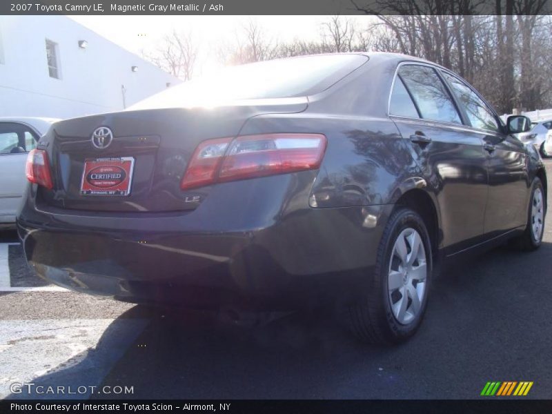 Magnetic Gray Metallic / Ash 2007 Toyota Camry LE
