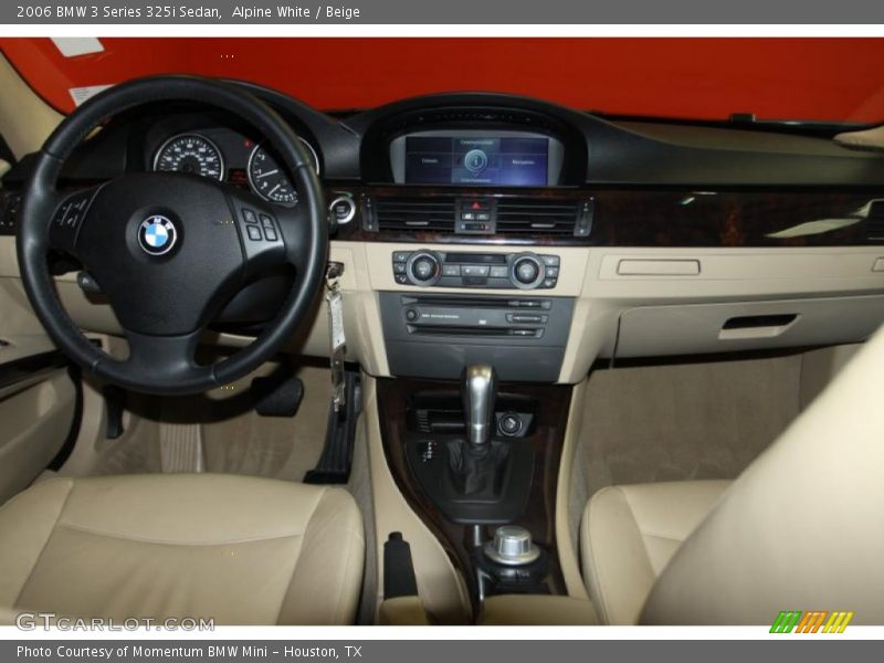 Alpine White / Beige 2006 BMW 3 Series 325i Sedan