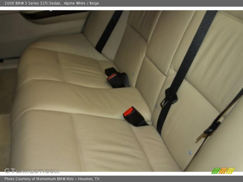 Alpine White / Beige 2006 BMW 3 Series 325i Sedan