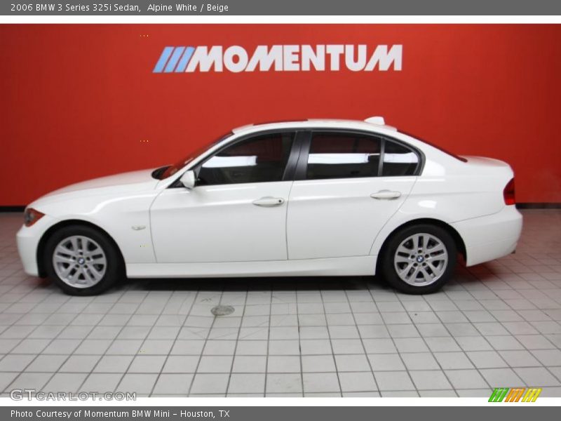 Alpine White / Beige 2006 BMW 3 Series 325i Sedan