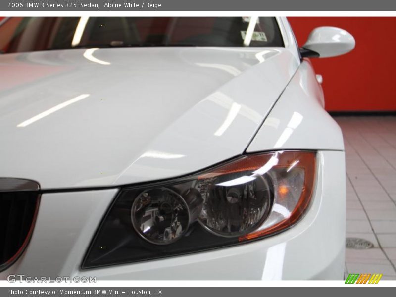 Alpine White / Beige 2006 BMW 3 Series 325i Sedan
