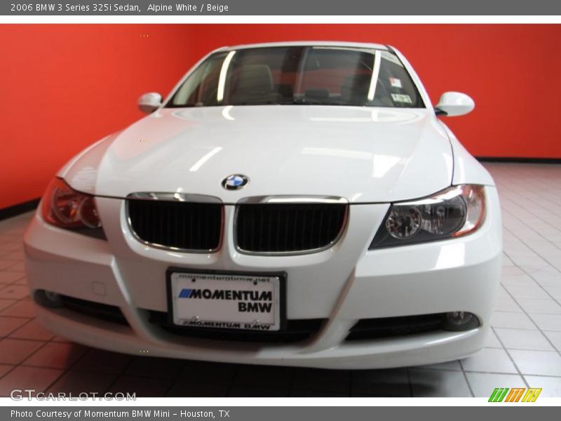 Alpine White / Beige 2006 BMW 3 Series 325i Sedan
