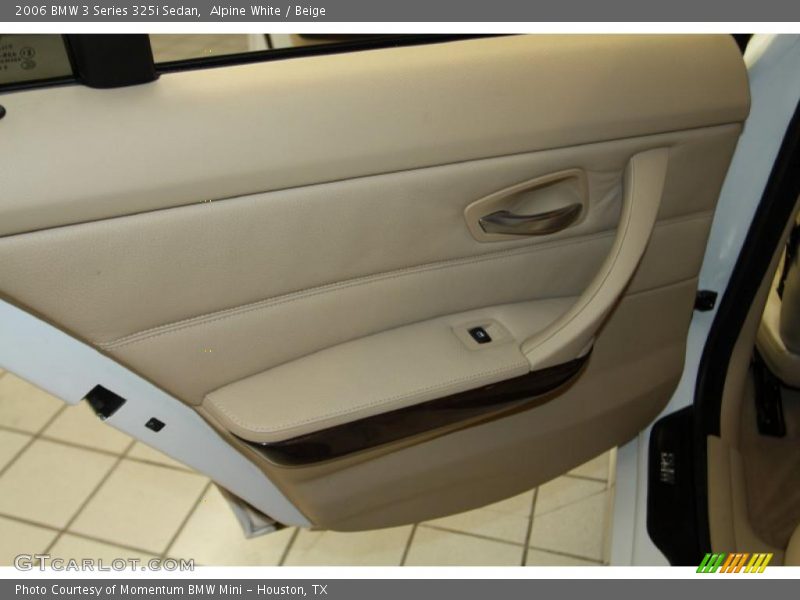 Alpine White / Beige 2006 BMW 3 Series 325i Sedan