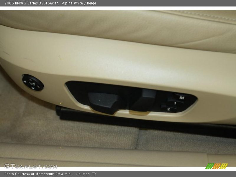 Alpine White / Beige 2006 BMW 3 Series 325i Sedan