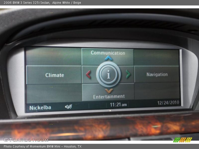 Alpine White / Beige 2006 BMW 3 Series 325i Sedan