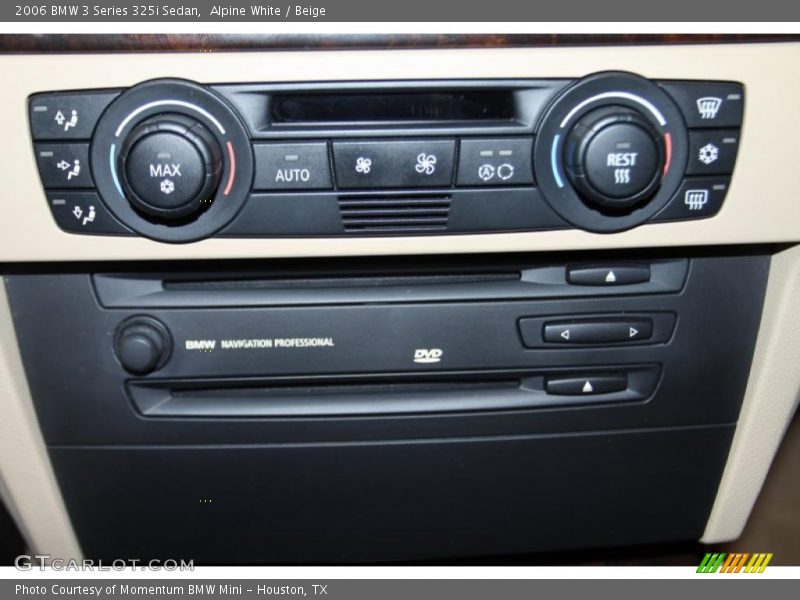 Alpine White / Beige 2006 BMW 3 Series 325i Sedan