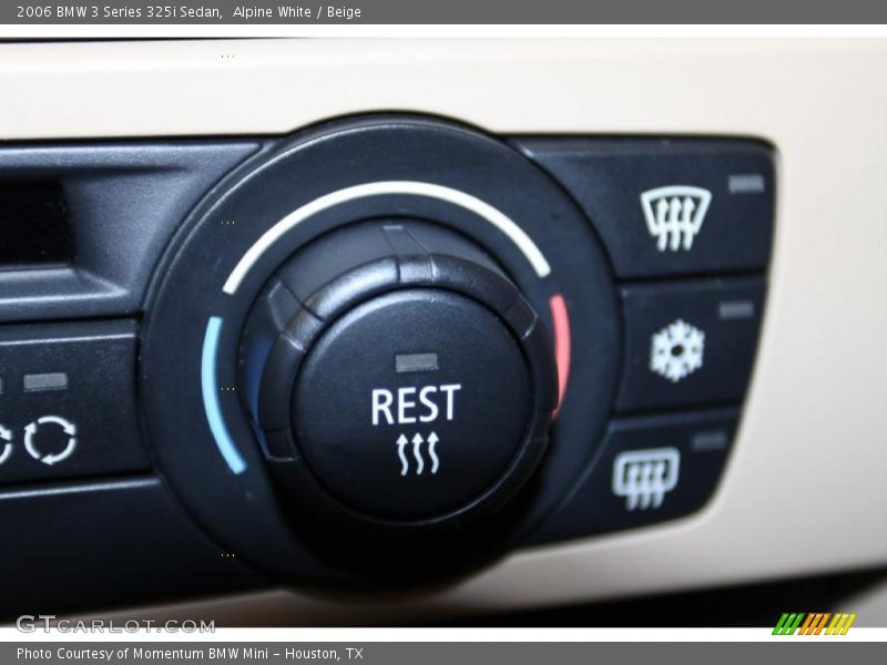 Alpine White / Beige 2006 BMW 3 Series 325i Sedan