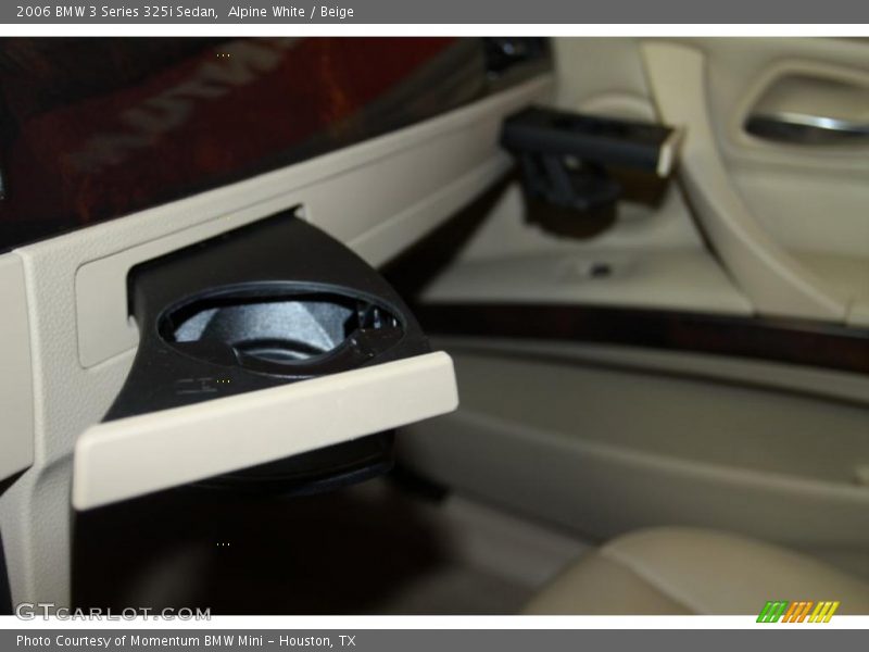 Alpine White / Beige 2006 BMW 3 Series 325i Sedan