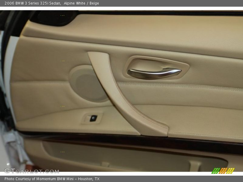 Alpine White / Beige 2006 BMW 3 Series 325i Sedan