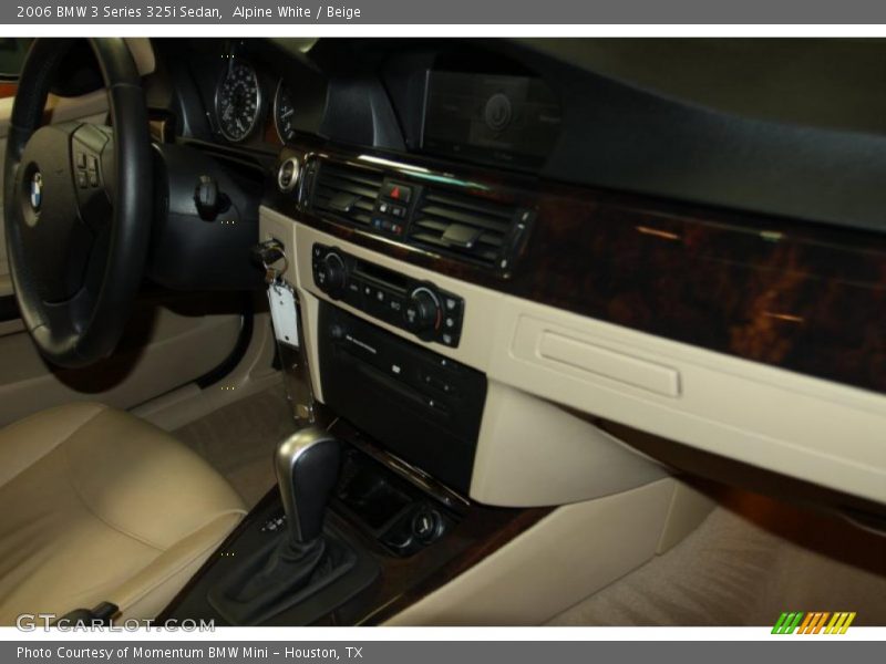 Alpine White / Beige 2006 BMW 3 Series 325i Sedan