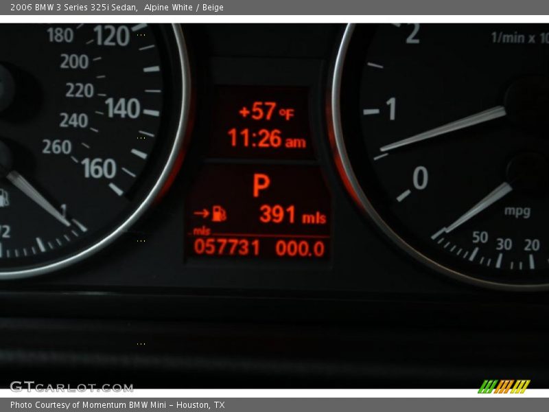 Alpine White / Beige 2006 BMW 3 Series 325i Sedan