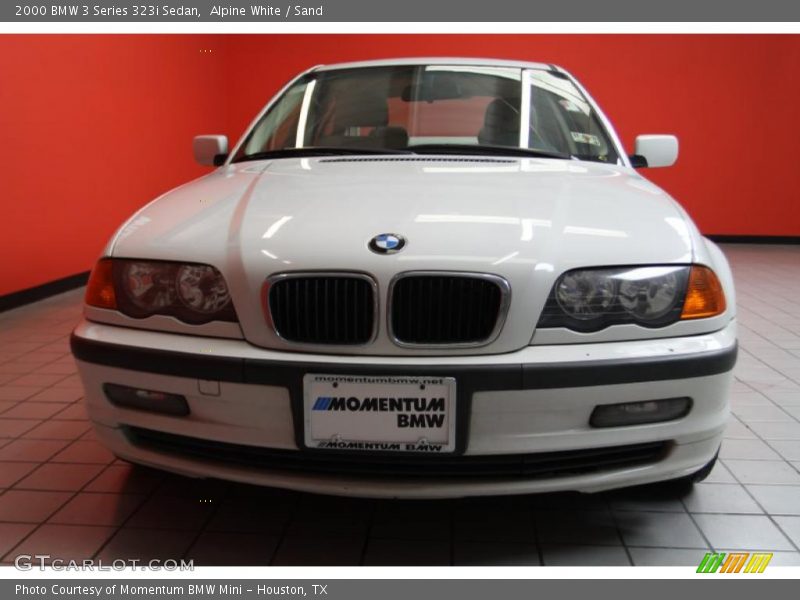 Alpine White / Sand 2000 BMW 3 Series 323i Sedan