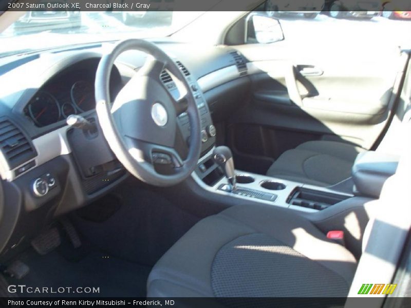Charcoal Black / Gray 2007 Saturn Outlook XE