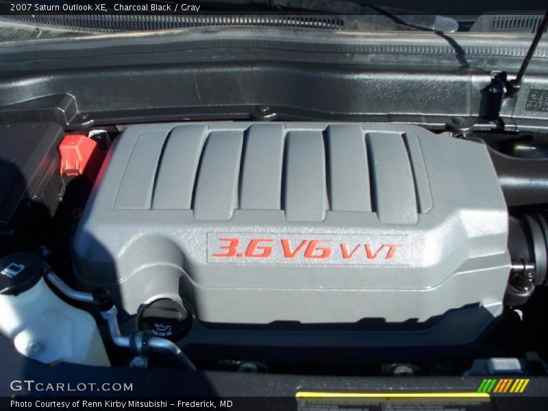 Charcoal Black / Gray 2007 Saturn Outlook XE