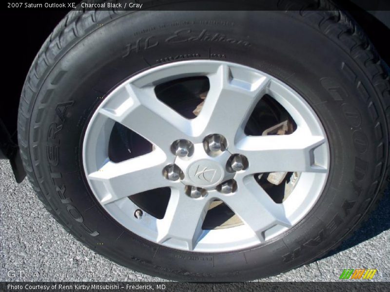 Charcoal Black / Gray 2007 Saturn Outlook XE