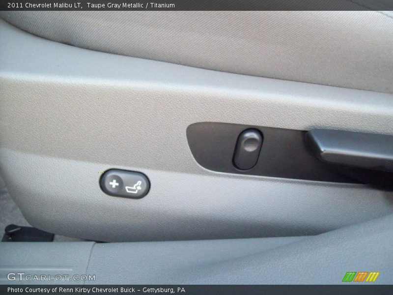 Taupe Gray Metallic / Titanium 2011 Chevrolet Malibu LT