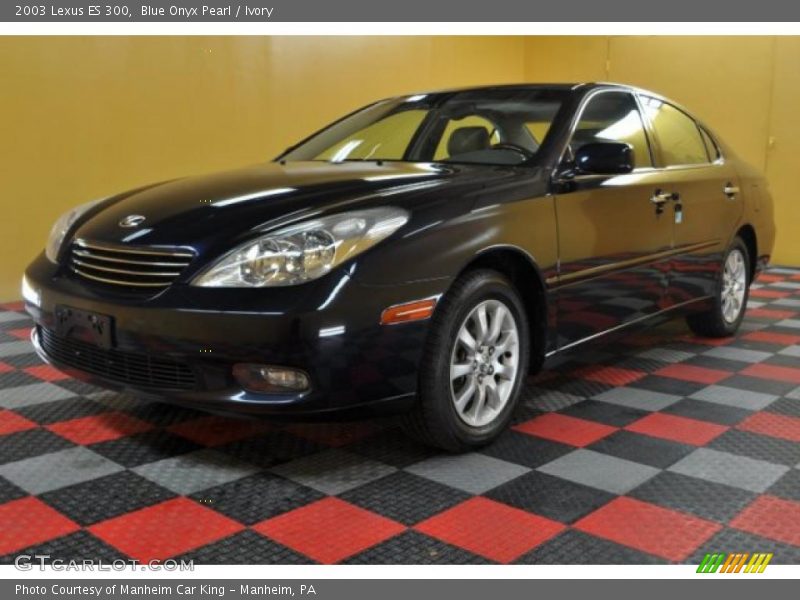 Blue Onyx Pearl / Ivory 2003 Lexus ES 300