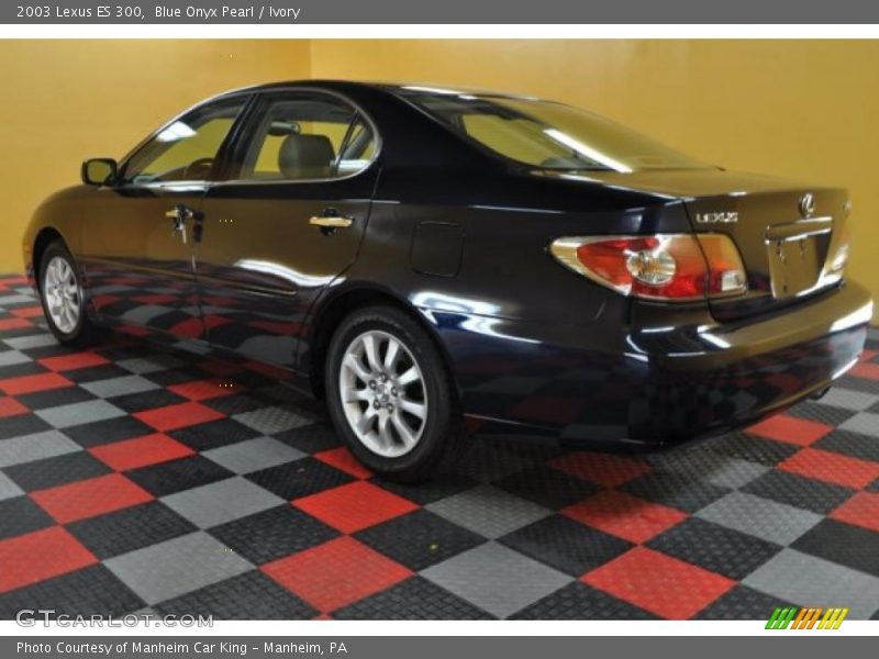Blue Onyx Pearl / Ivory 2003 Lexus ES 300