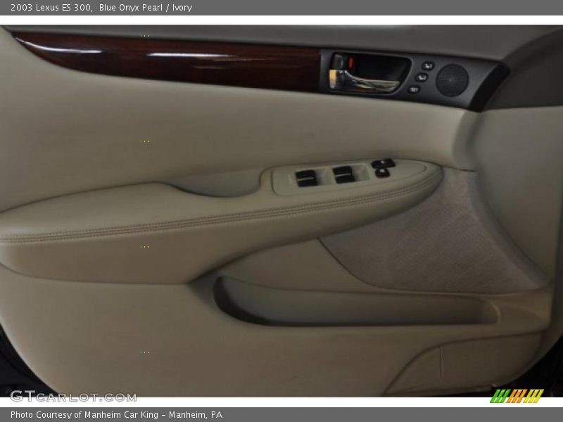 Blue Onyx Pearl / Ivory 2003 Lexus ES 300