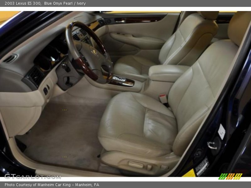 Blue Onyx Pearl / Ivory 2003 Lexus ES 300
