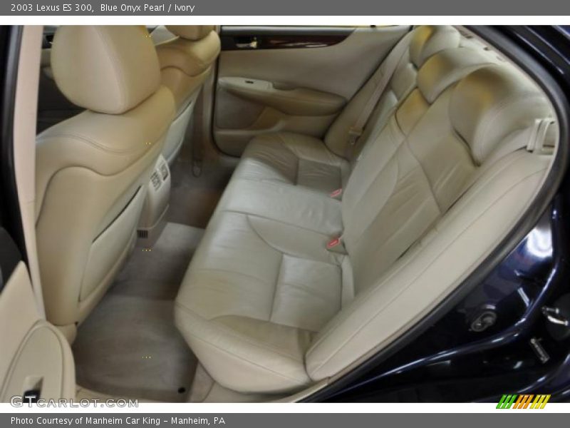 Blue Onyx Pearl / Ivory 2003 Lexus ES 300