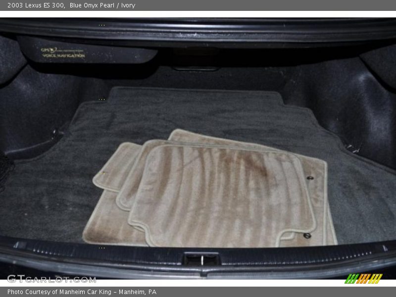 Blue Onyx Pearl / Ivory 2003 Lexus ES 300