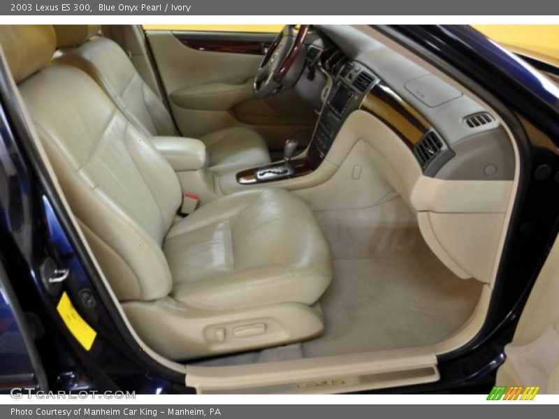 Blue Onyx Pearl / Ivory 2003 Lexus ES 300