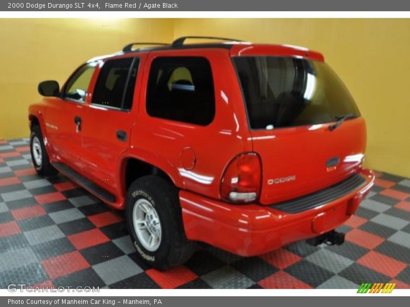Flame Red / Agate Black 2000 Dodge Durango SLT 4x4