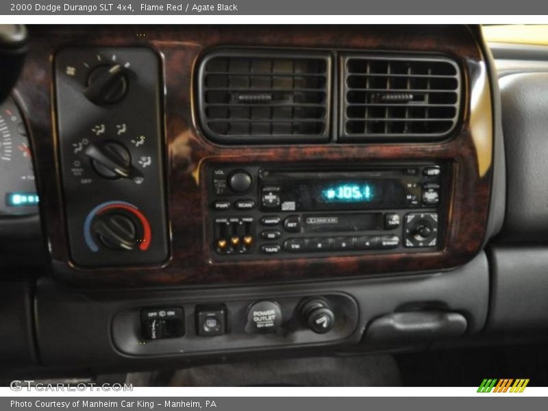 Flame Red / Agate Black 2000 Dodge Durango SLT 4x4