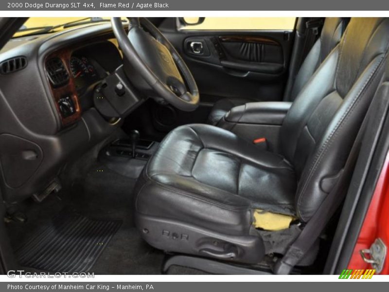 Flame Red / Agate Black 2000 Dodge Durango SLT 4x4