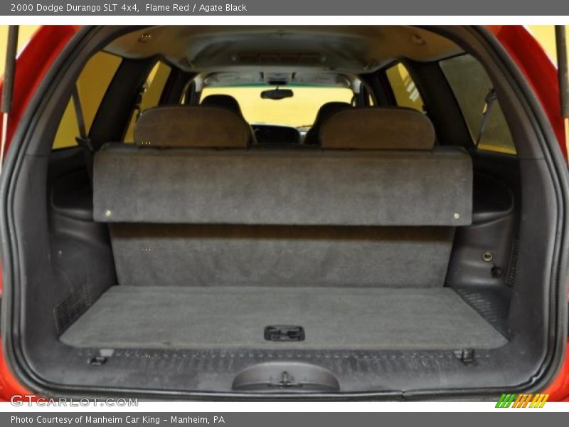 Flame Red / Agate Black 2000 Dodge Durango SLT 4x4