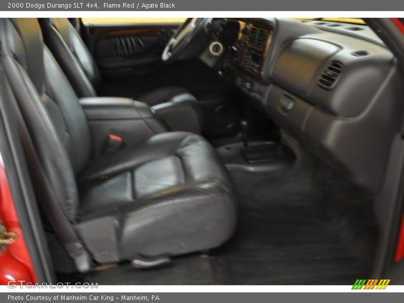 Flame Red / Agate Black 2000 Dodge Durango SLT 4x4