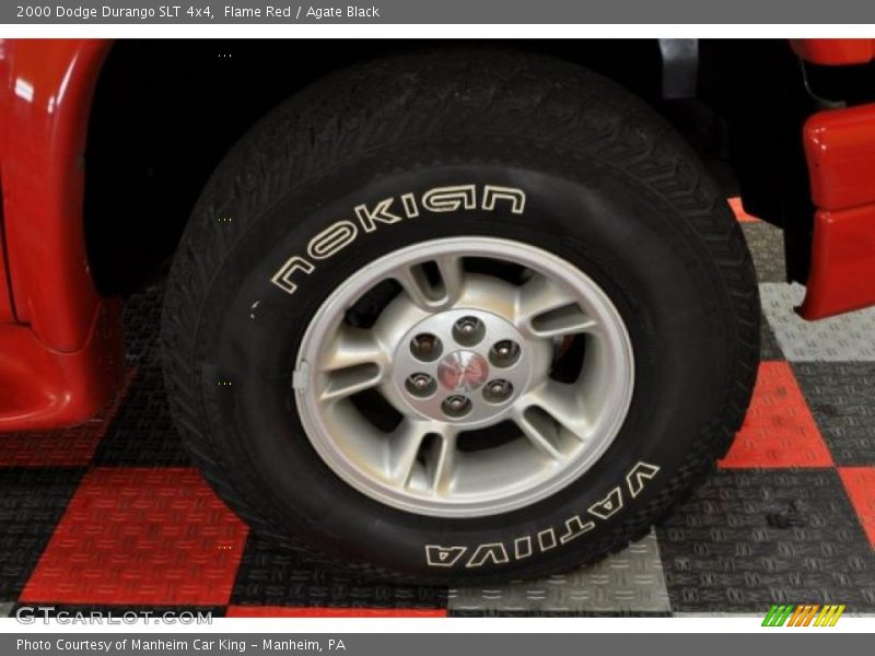 Flame Red / Agate Black 2000 Dodge Durango SLT 4x4