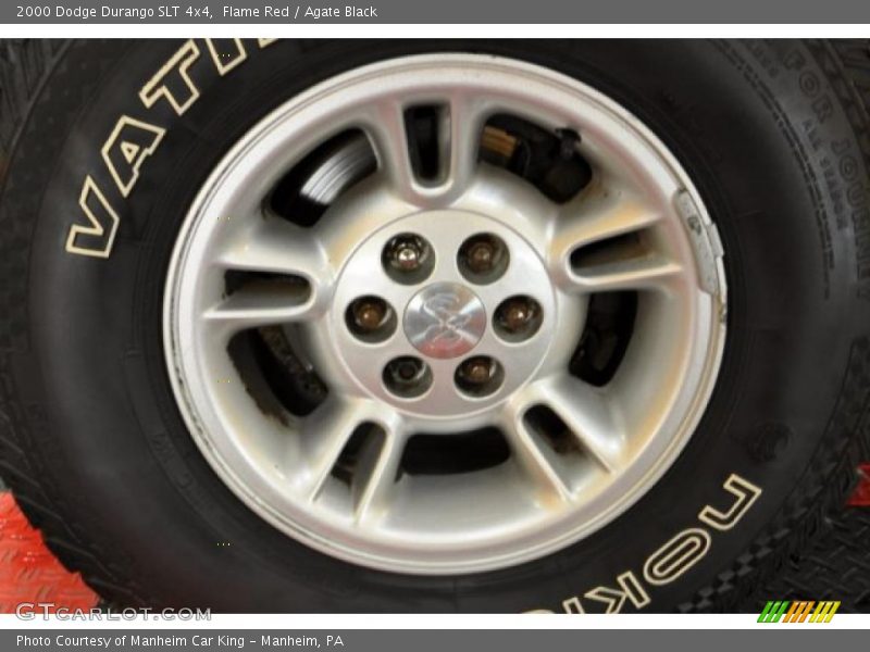 Flame Red / Agate Black 2000 Dodge Durango SLT 4x4
