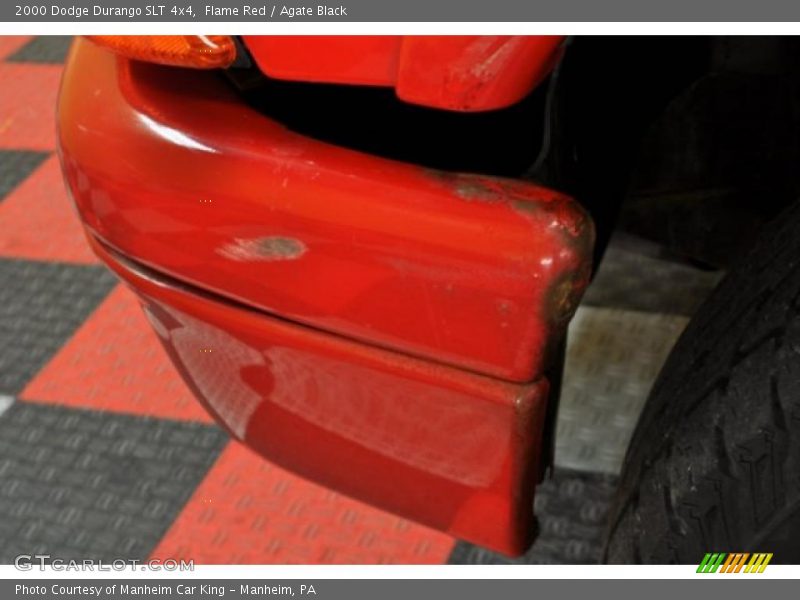 Flame Red / Agate Black 2000 Dodge Durango SLT 4x4