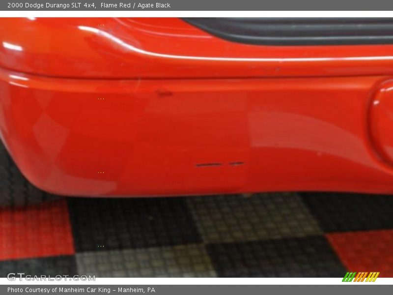 Flame Red / Agate Black 2000 Dodge Durango SLT 4x4