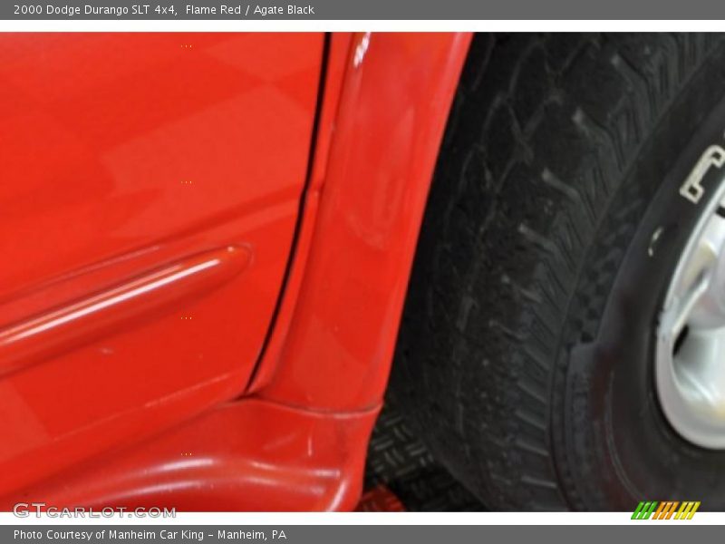 Flame Red / Agate Black 2000 Dodge Durango SLT 4x4