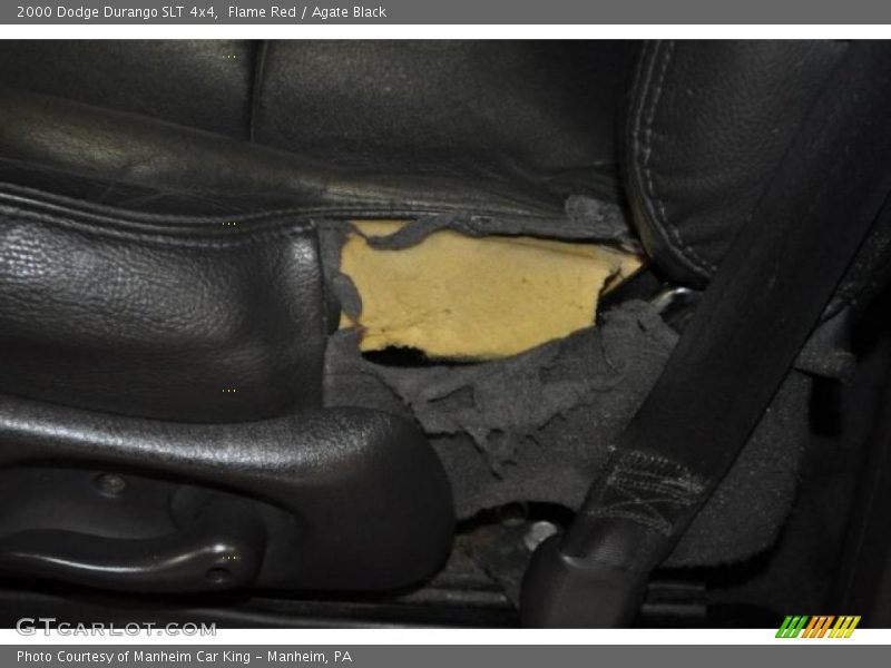 Flame Red / Agate Black 2000 Dodge Durango SLT 4x4