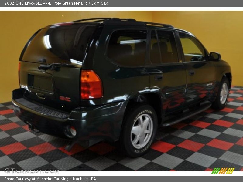 Polo Green Metallic / Light Oak 2002 GMC Envoy SLE 4x4