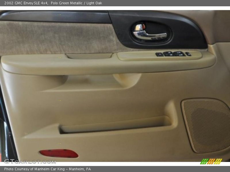 Polo Green Metallic / Light Oak 2002 GMC Envoy SLE 4x4